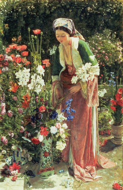 Nel giardino del Bey, 1865 da John Frederick Lewis